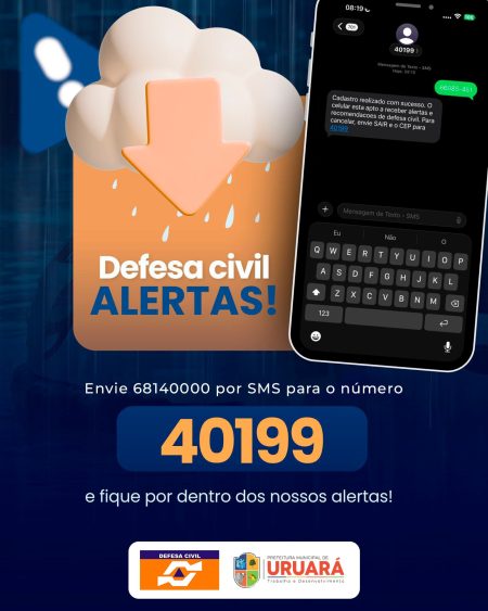 Quer receber avisos sobre alterações no clima do nosso município?