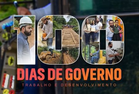 100 dias de trabalho, compromisso e presença!