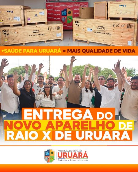 Entrega de um novo aparelho de Raio-X ao Hospital Municipal